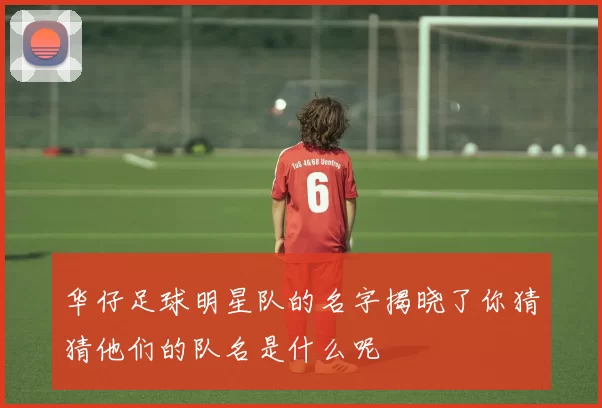 华仔足球明星队的名字揭晓了你猜猜他们的队名是什么呢