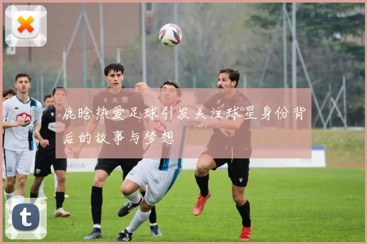 鹿晗热爱足球引发关注球星身份背后的故事与梦想